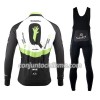 Conjunto Maillot + Culotte largo con tirantes 2017 Dimension Data N001